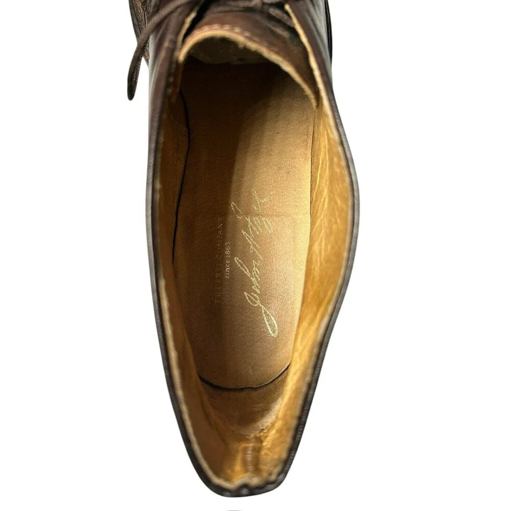 Frye James Chukka Boots Brown Leather 87880 Men's 11.5 D